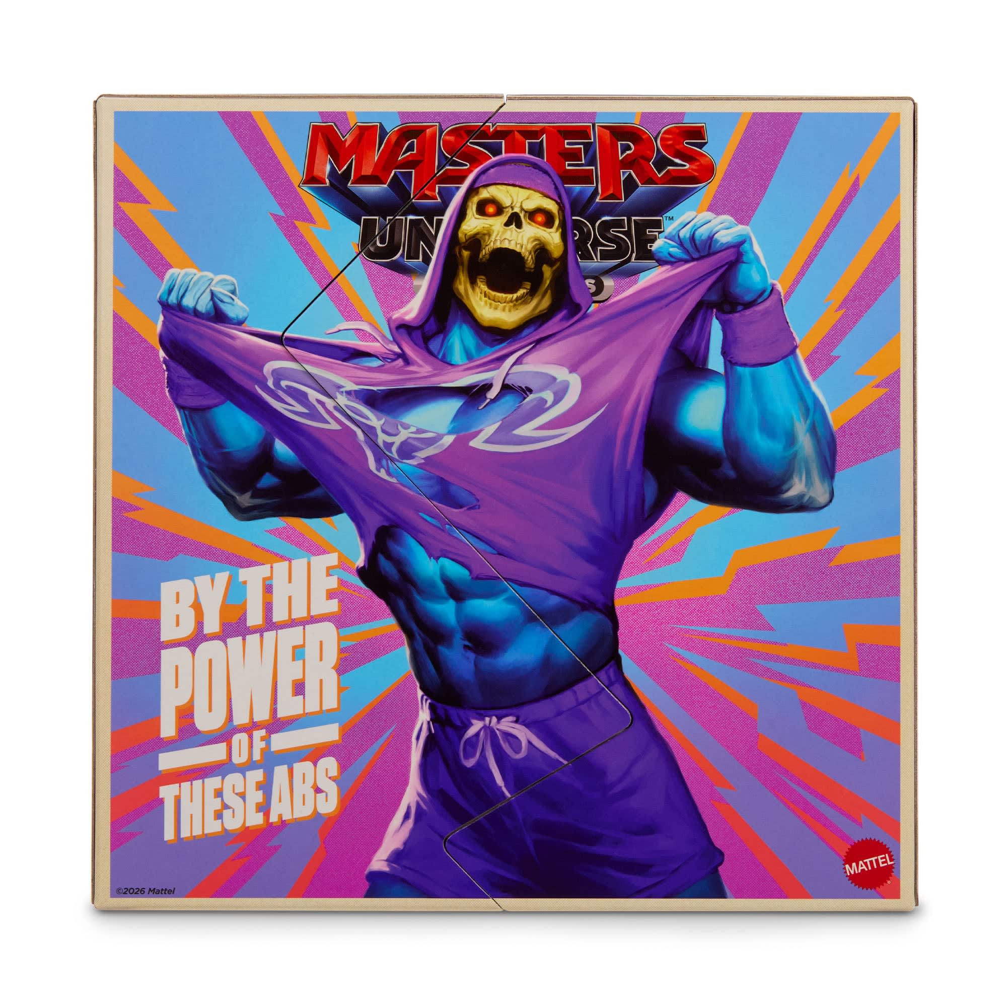 MATTEL Masters of the Universe Gym Bro Skeletor Action Figure Sekelot Action Figure, product photo 3